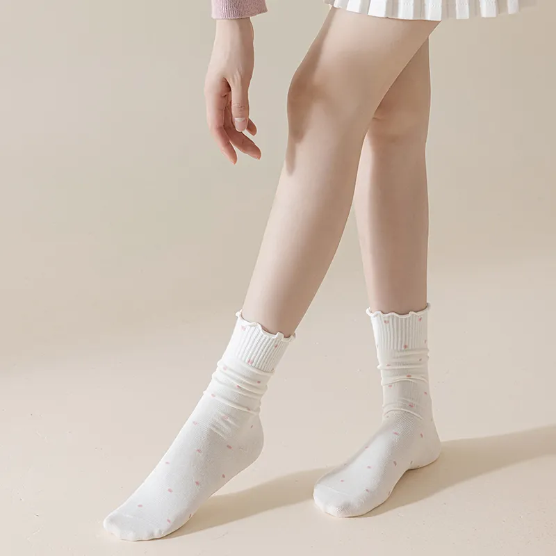 MIIOW Mid Calf Socks Women's 5 Pack-31