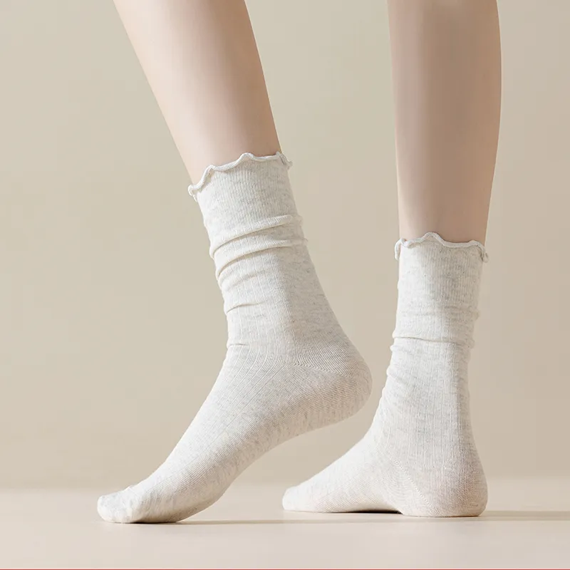 MIIOW Mid Calf Socks Women's 5 Pack-60