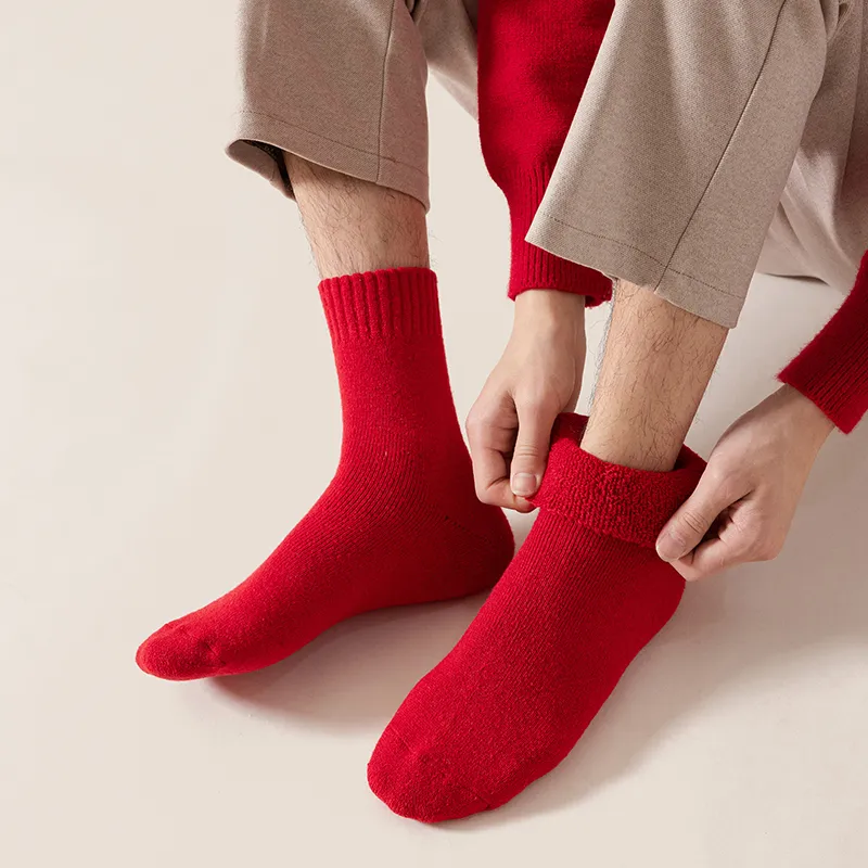 MIIOW Mid Calf Socks Unisex 4 Pack-24