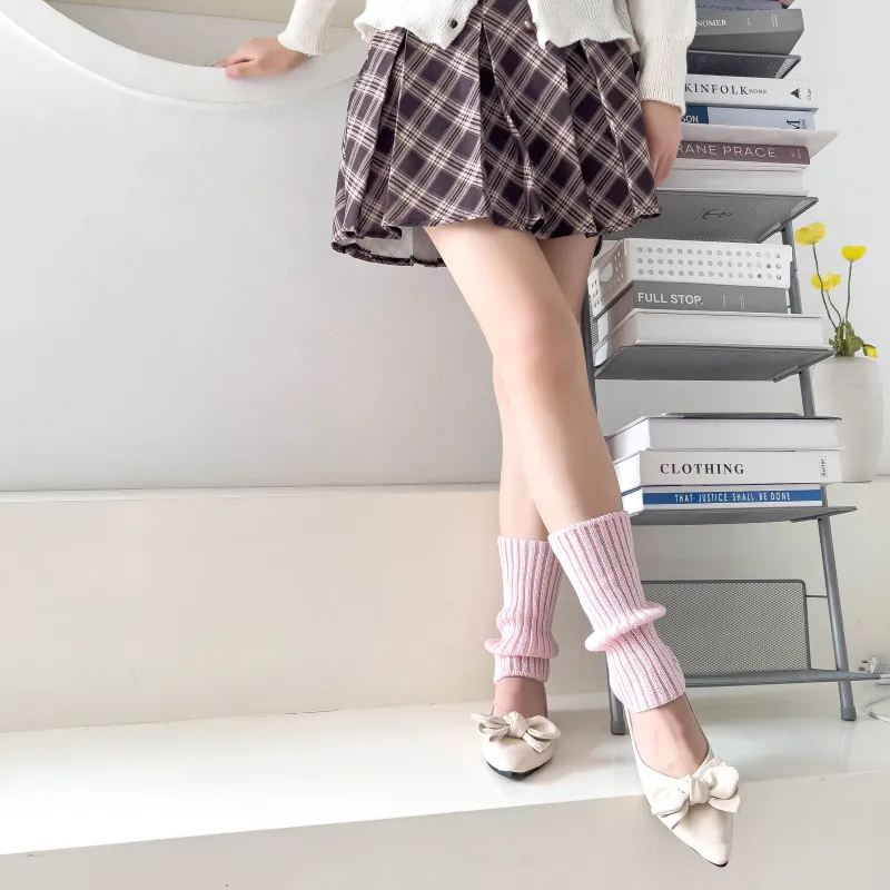 MIIOW Knee High Socks Women's Combo Set-32