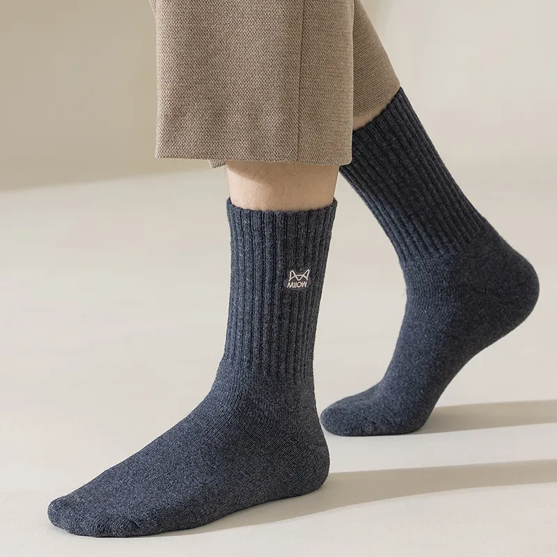 MIIOW Knee High Socks Men's 3 Pack-24