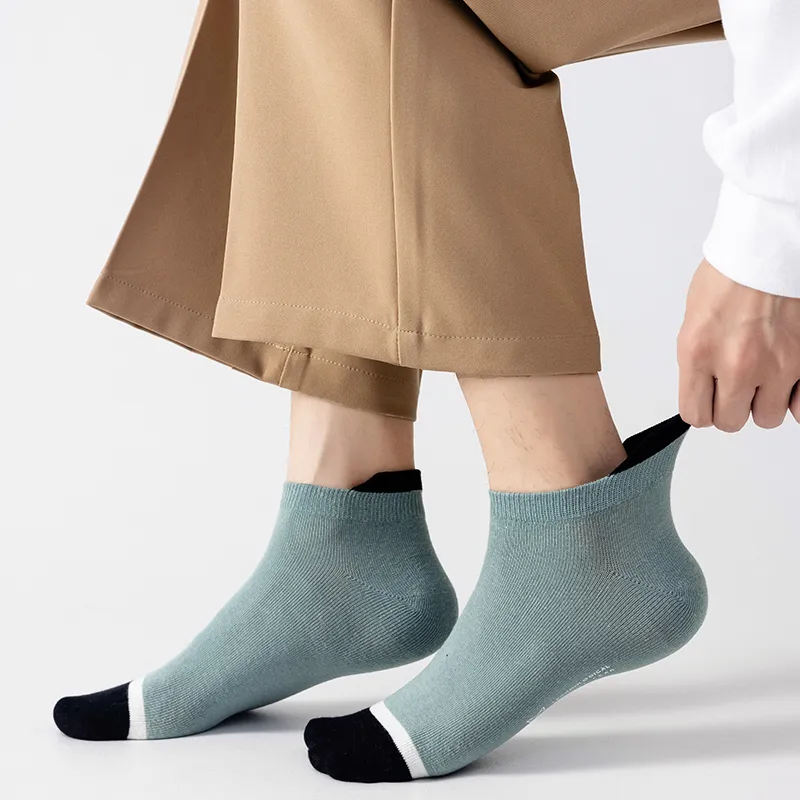 MIIOW Ankle Socks Men's Shopping Bag 5 Pack-10
