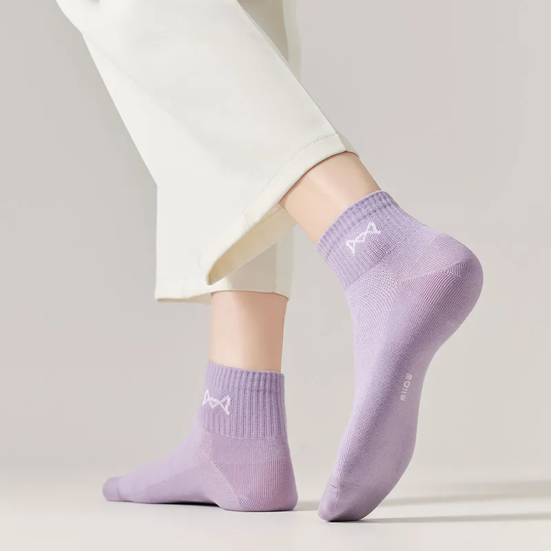 MIIOW Ankle Socks Women's 5 Pack-6