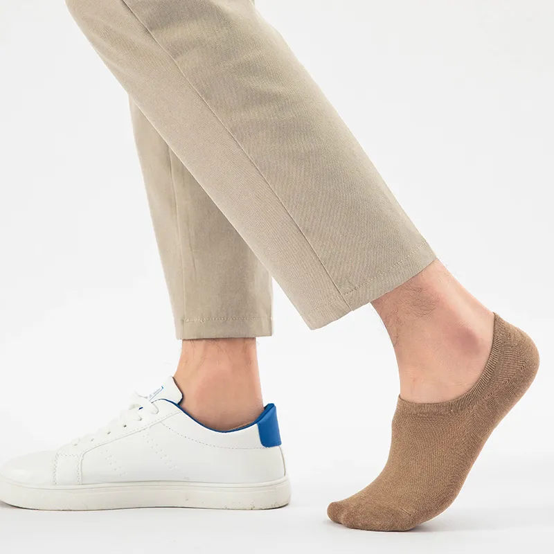 MIIOW No Show Socks Men's 5 Pack-11