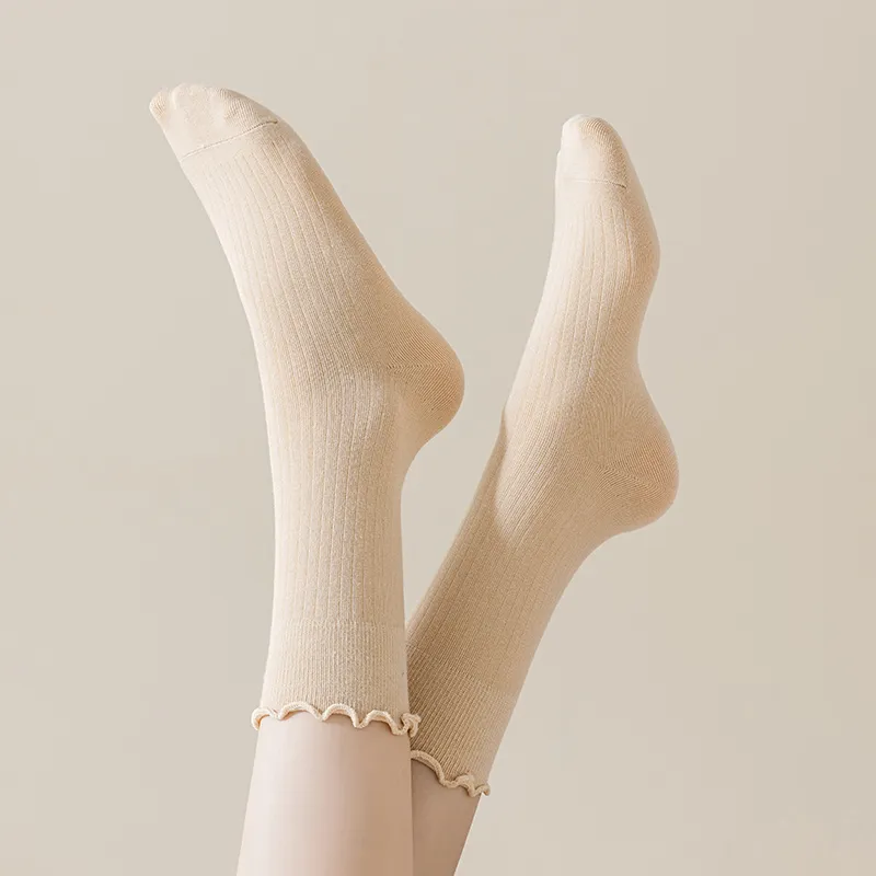 MIIOW Mid Calf Socks Women's 5 Pack-39