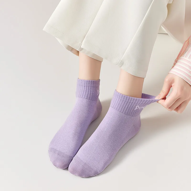 MIIOW Ankle Socks Women's 5 Pack-5
