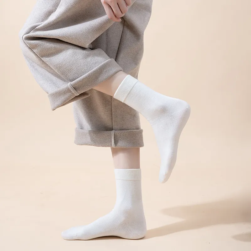 MIIOW Mid Calf Socks Women's 5 Pack-6