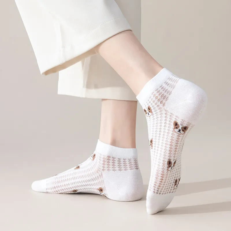 MIIOW Ankle Socks Women's 5 Pack-17