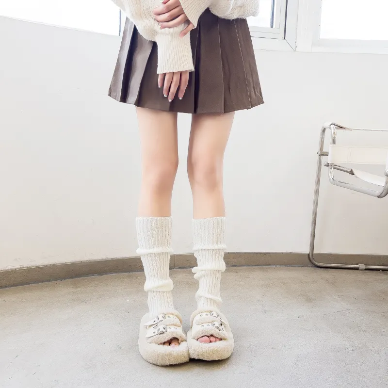 MIIOW Knee High Socks Women's Combo Set-85