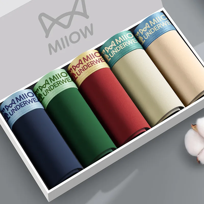 MIIOW Men Boxer Shorts-9