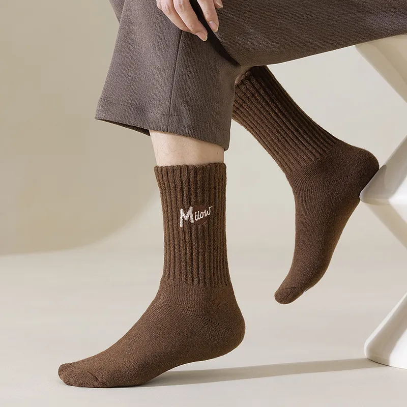 MIIOW Knee High Socks Men's 3 Pack-18