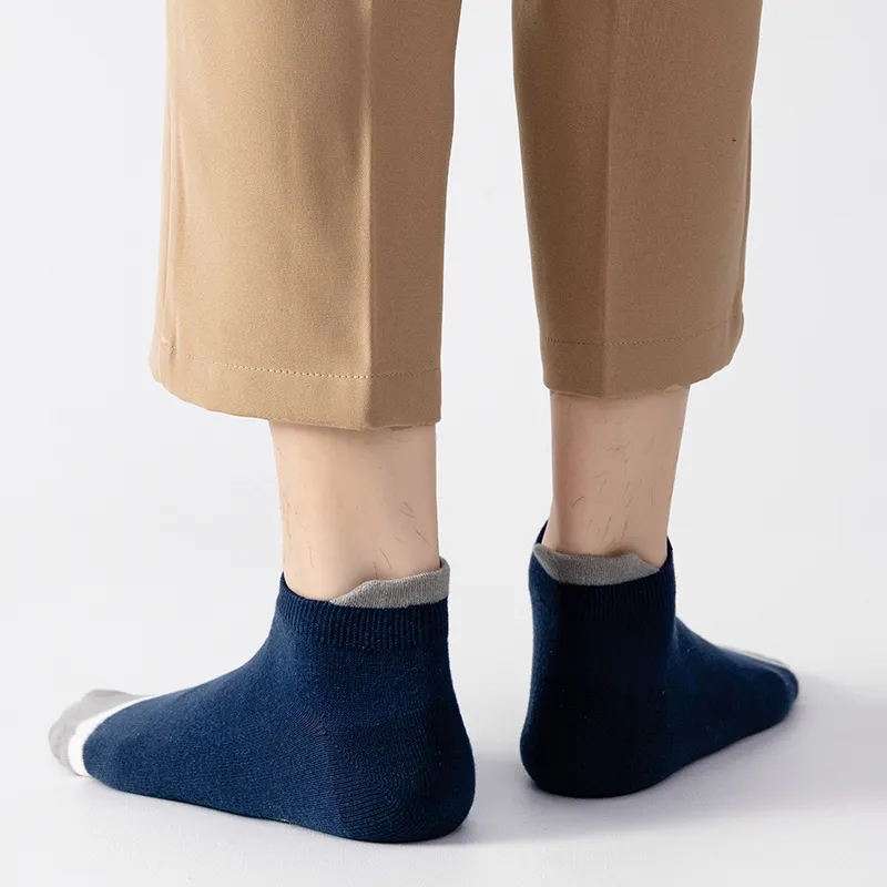 MIIOW Ankle Socks Men's Shopping Bag 5 Pack-14