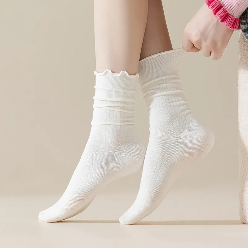MIIOW Mid Calf Socks Women's 5 Pack-44