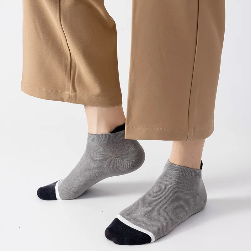 MIIOW Ankle Socks Men's Shopping Bag 5 Pack-8