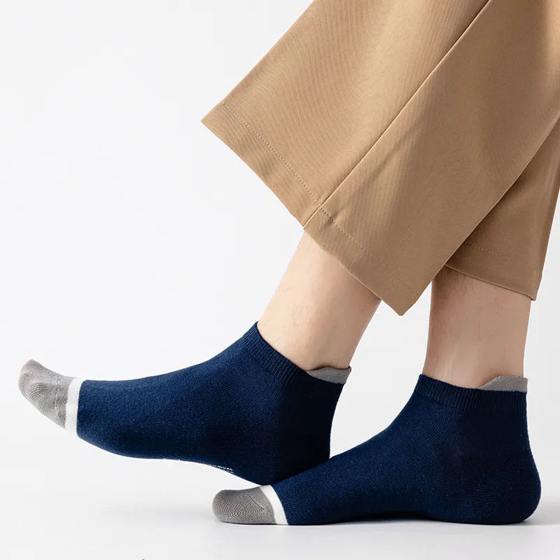 MIIOW Ankle Socks Men's Shopping Bag 5 Pack-13