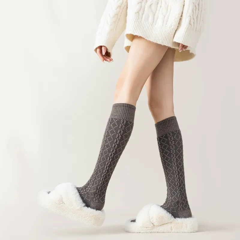 MIIOW Knee High Socks Women's 2 Pack-19