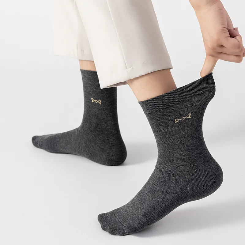 MIIOW Mid Calf Socks Men's Box 5 Pack-18