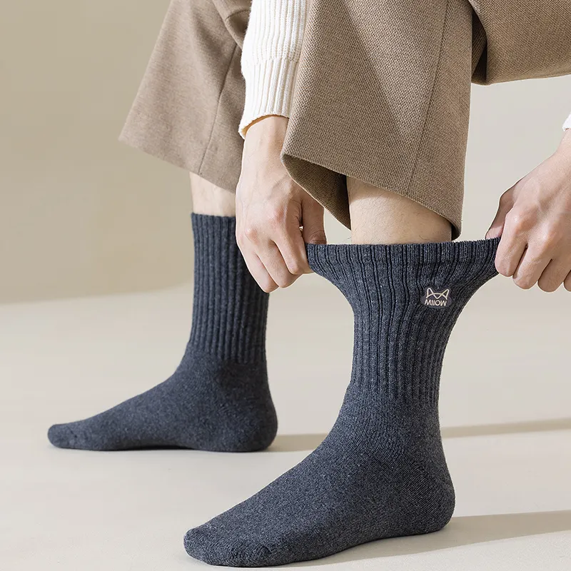 MIIOW Knee High Socks Men's 3 Pack-26