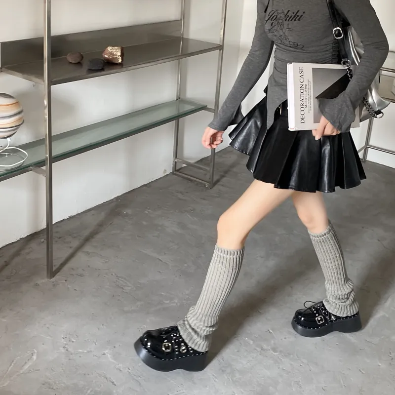 MIIOW Knee High Socks Women's Combo Set-92