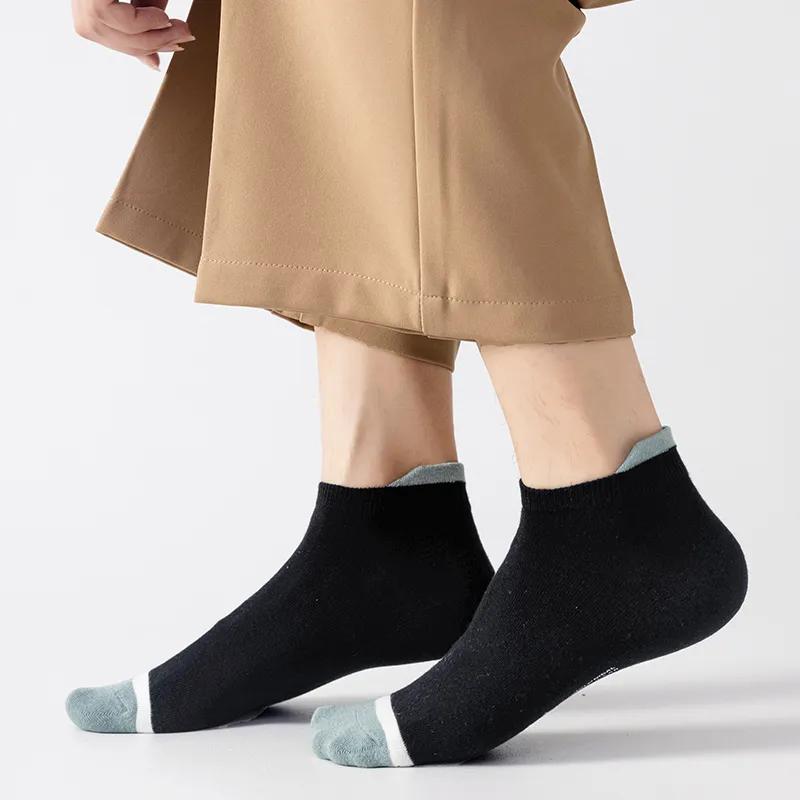 MIIOW Ankle Socks Men's Shopping Bag 5 Pack-24