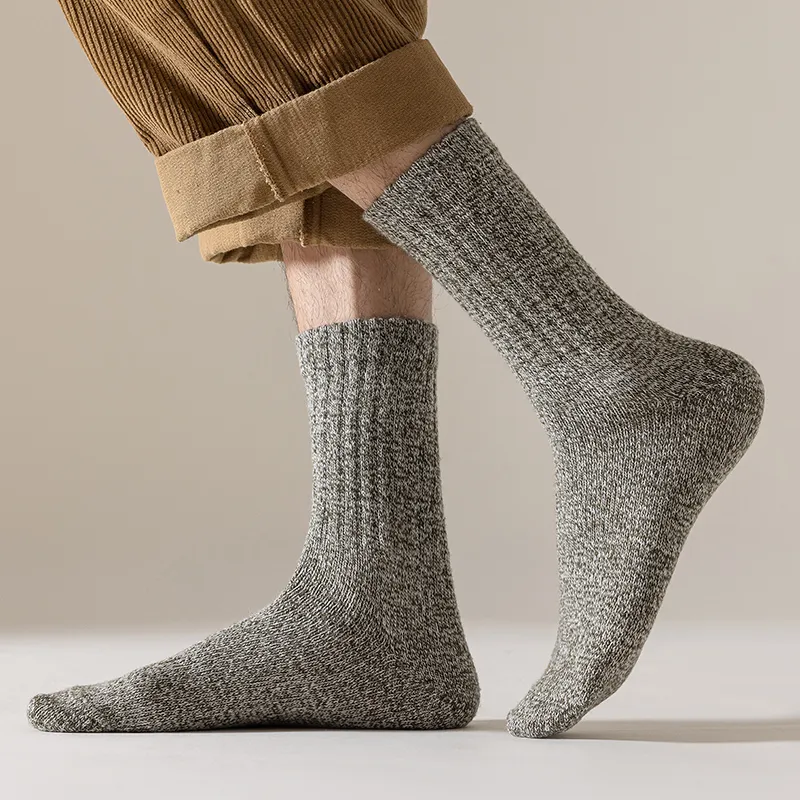 MIIOW Mid Calf Socks Men's 5 Pack-42