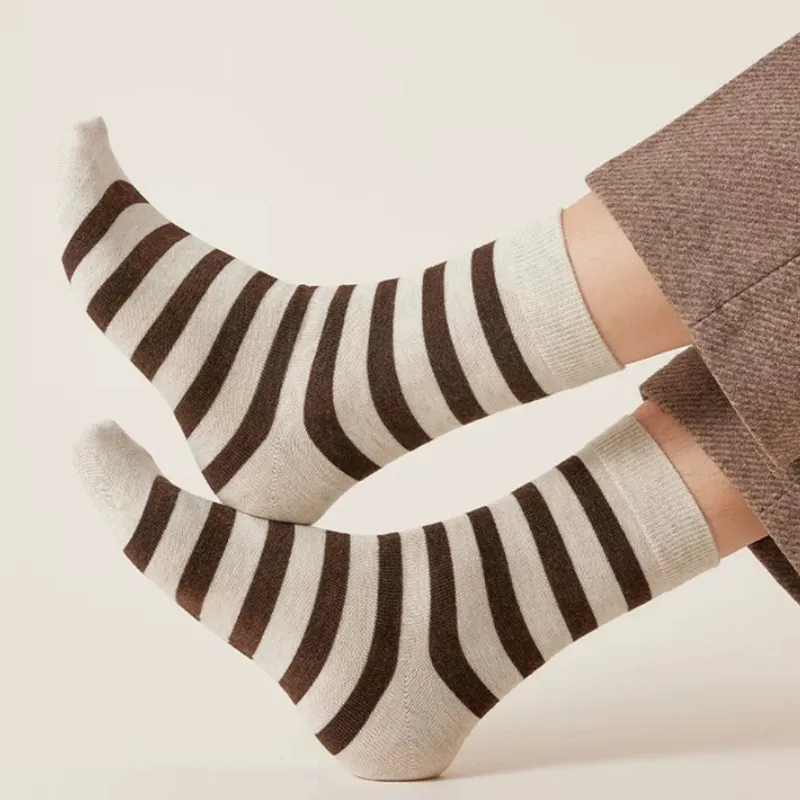 MIIOW Mid Calf Socks Men's 5 Pack-43