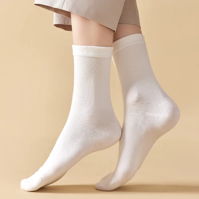 MIIOW Women's Mid Calf Socks-5