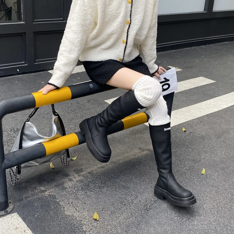 MIIOW Knee High Socks Women's Combo Set-124
