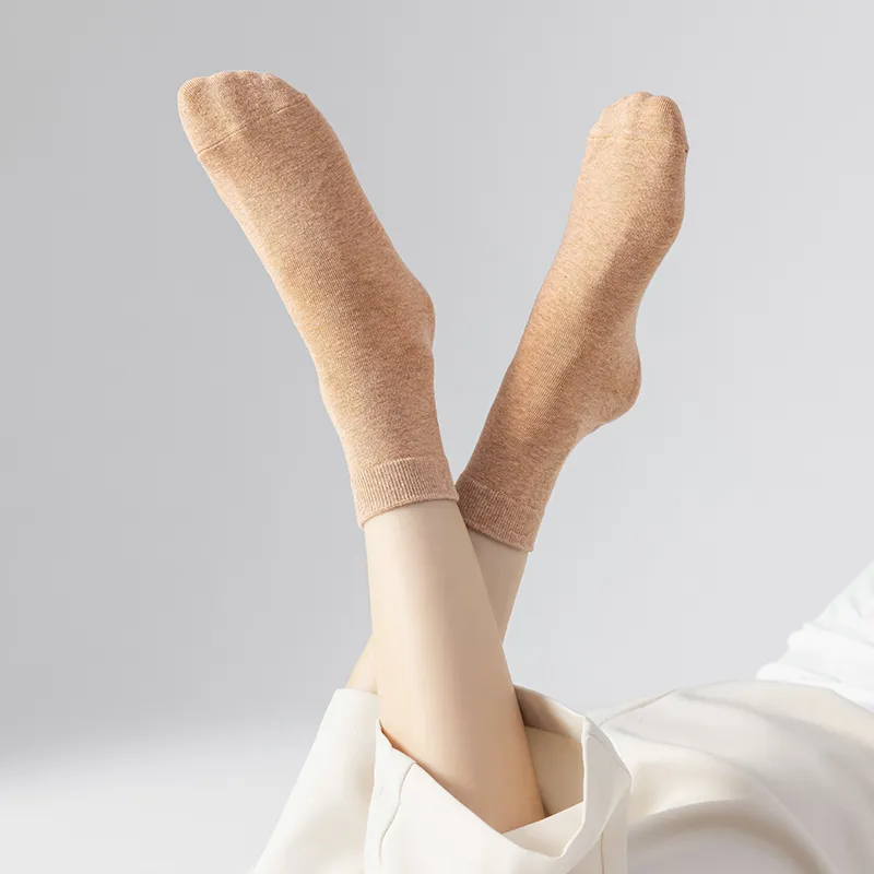 MIIOW Mid Calf Socks Women's 4 Pack-20