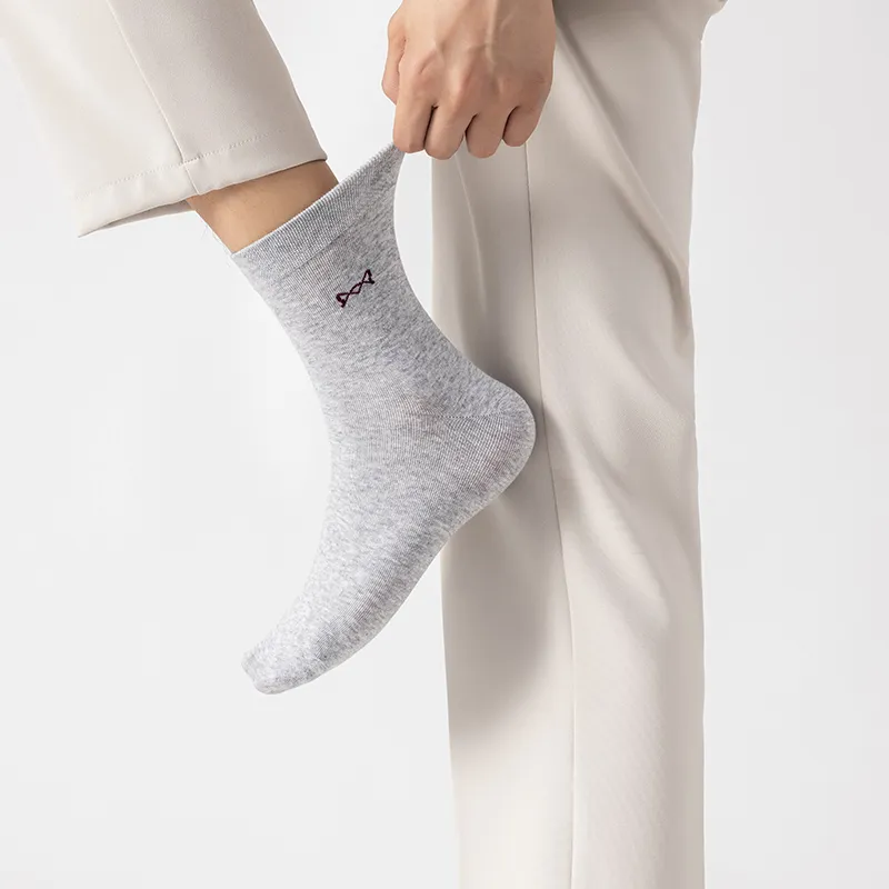 MIIOW Mid Calf Socks Men's Box 5 Pack-27