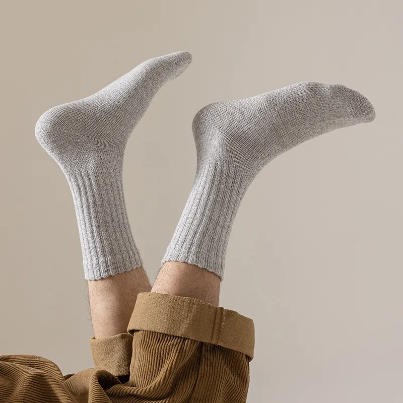 MIIOW Mid Calf Socks Men's 5 Pack-24