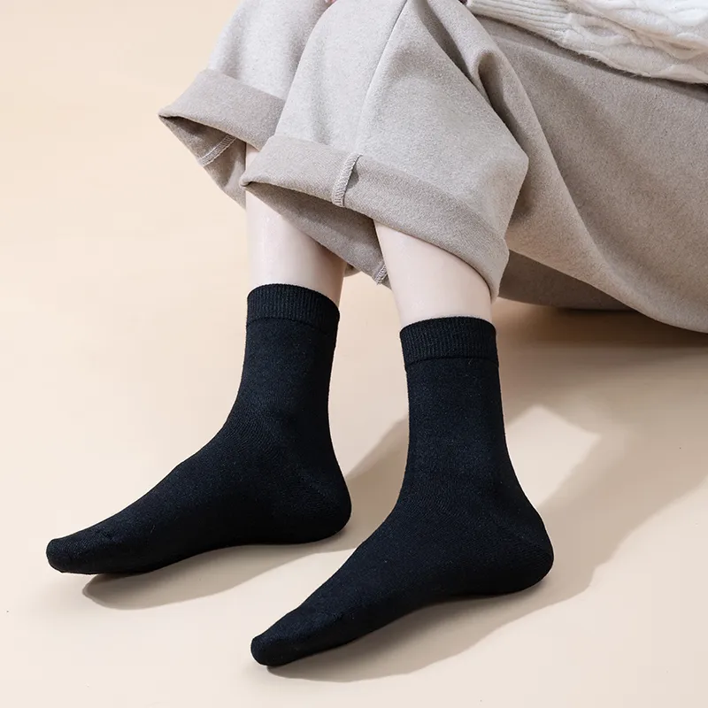 MIIOW Mid Calf Socks Women's 5 Pack-26