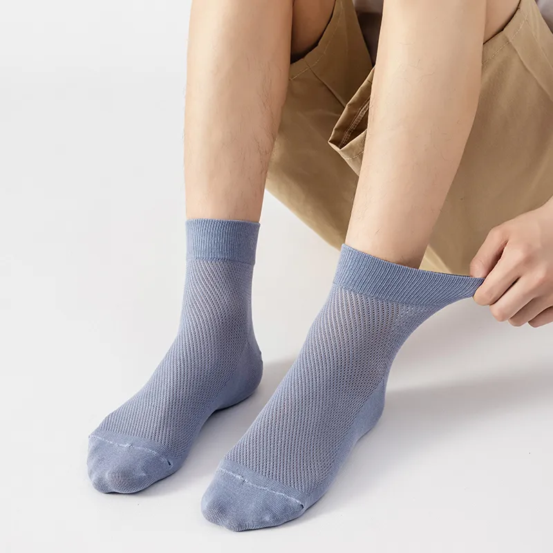 MIIOW Mid Calf Socks Men's 5 Pack-10