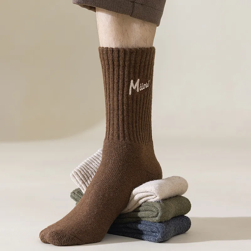 MIIOW Knee High Socks Men's 3 Pack-21