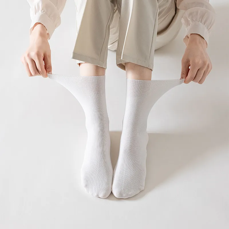 MIIOW Mid Calf Socks Women's 5 Pack-23