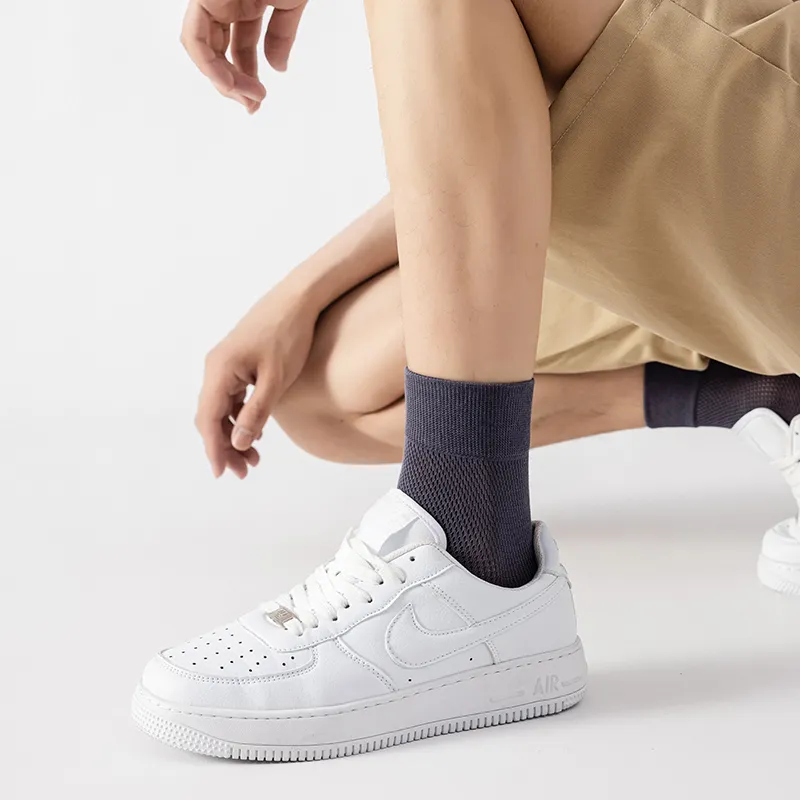 MIIOW Mid Calf Socks Men's 5 Pack-19