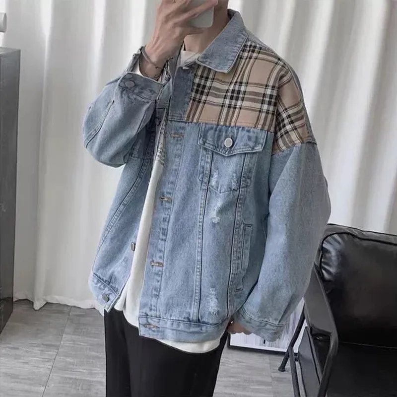 MIIOW Denim Jacket Unisex Light Blue-5