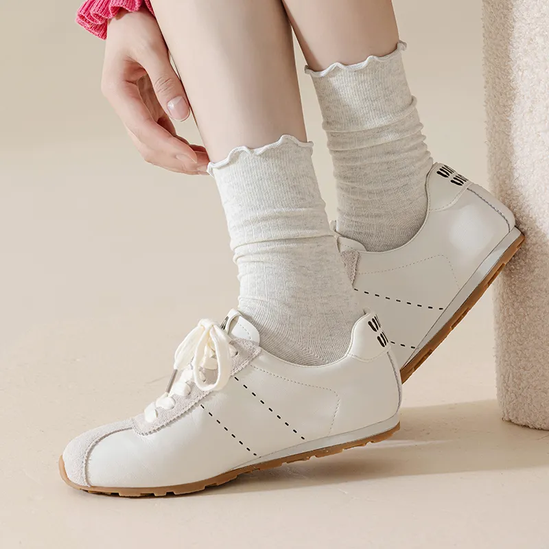 MIIOW Mid Calf Socks Women's 5 Pack-64