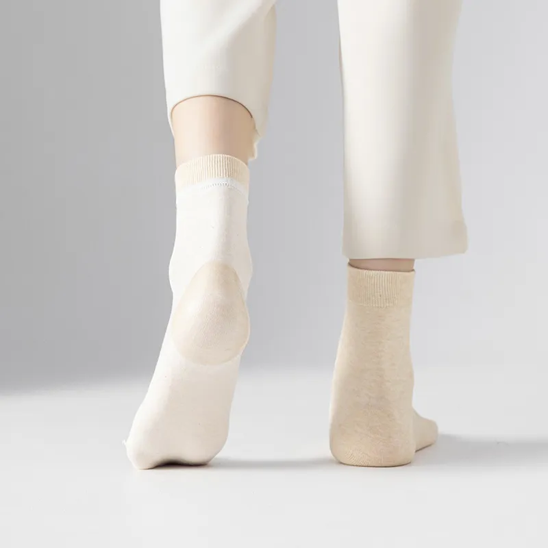 MIIOW Mid Calf Socks Women's 4 Pack-5