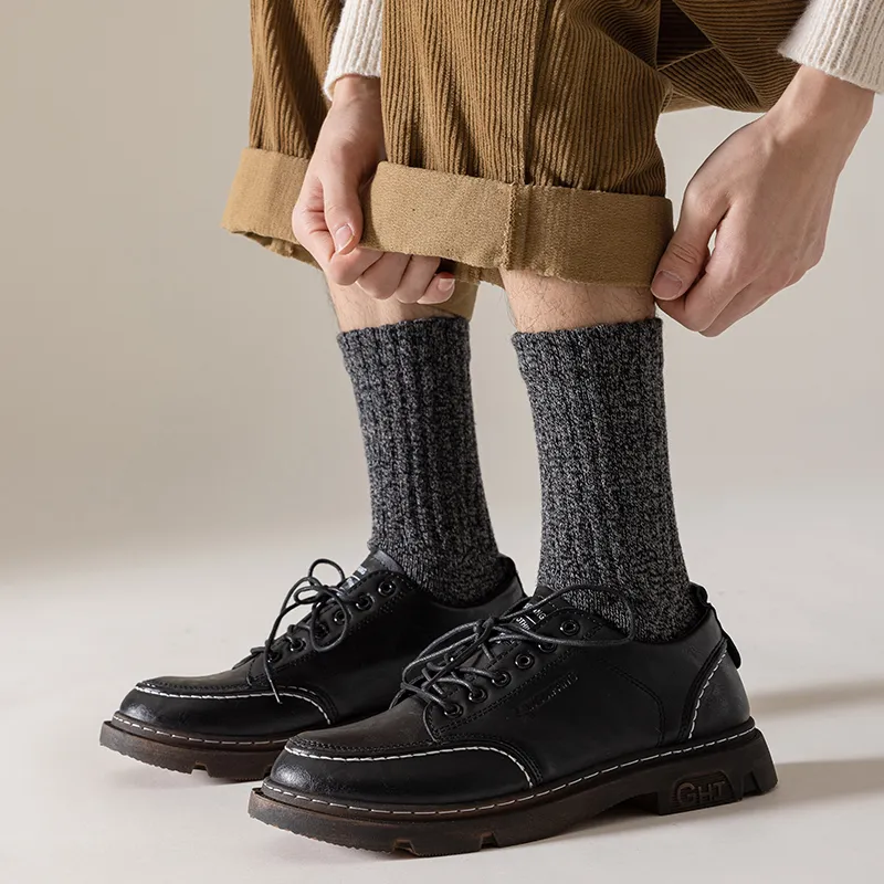 MIIOW Mid Calf Socks Men's 5 Pack-6