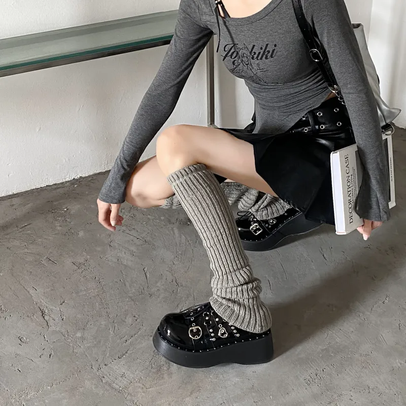MIIOW Knee High Socks Women's Combo Set-94