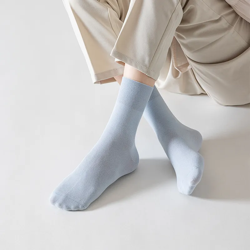MIIOW Mid Calf Socks Women's 5 Pack-33