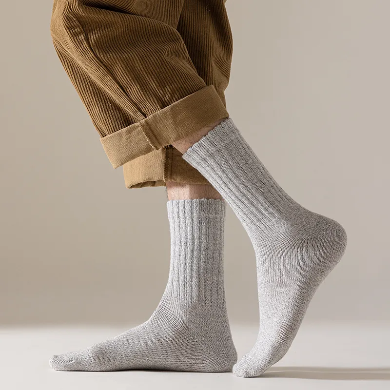 MIIOW Mid Calf Socks Men's 5 Pack-26