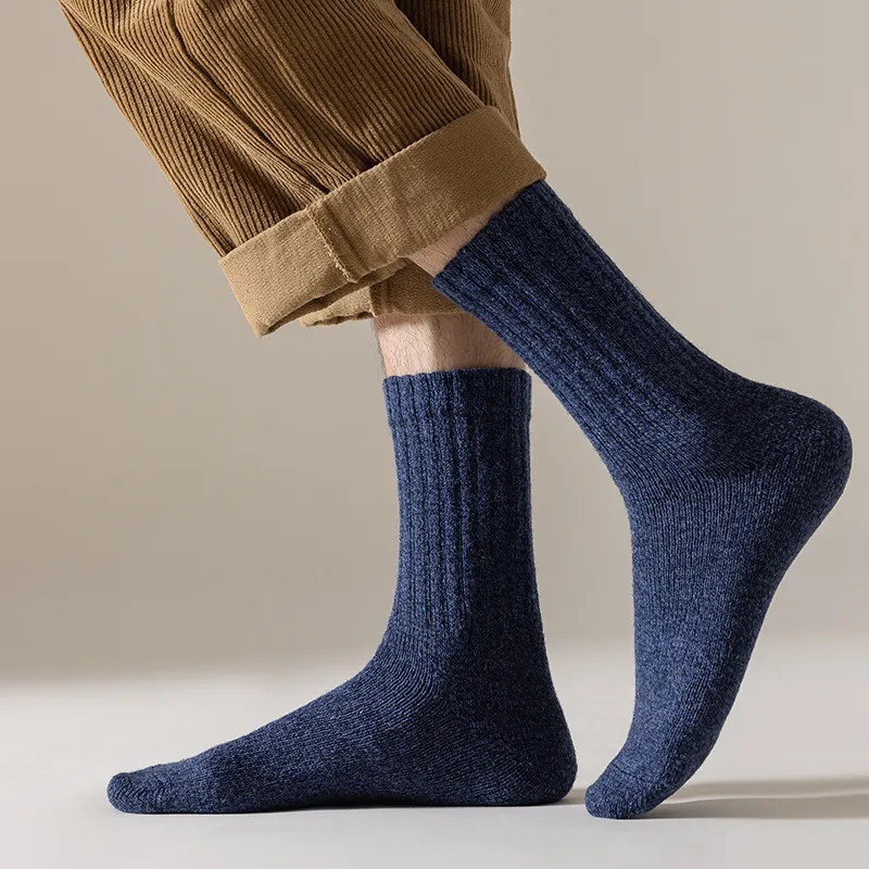 MIIOW Mid Calf Socks Men's 5 Pack-13