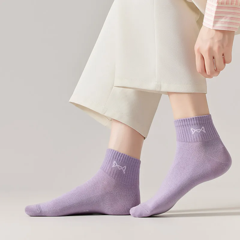 MIIOW Ankle Socks Women's 5 Pack-10