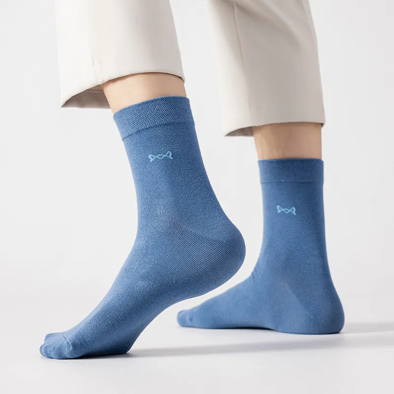 MIIOW Mid Calf Socks Men's Box 5 Pack-6
