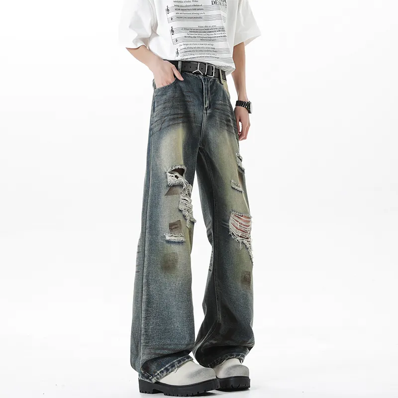 MIIOW Jeans Unisex Nostalgic Blue-5