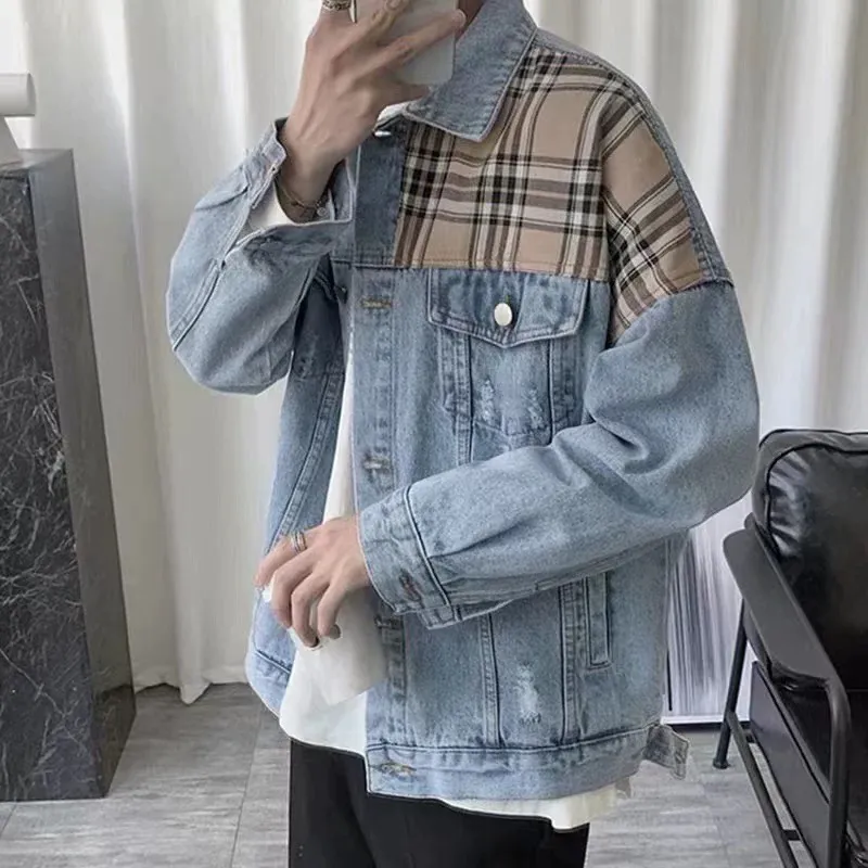 MIIOW Denim Jacket Unisex Light Blue-3