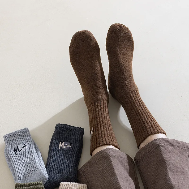 MIIOW Knee High Socks Men's 3 Pack-20