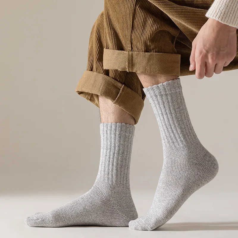MIIOW Mid Calf Socks Men's 5 Pack-28